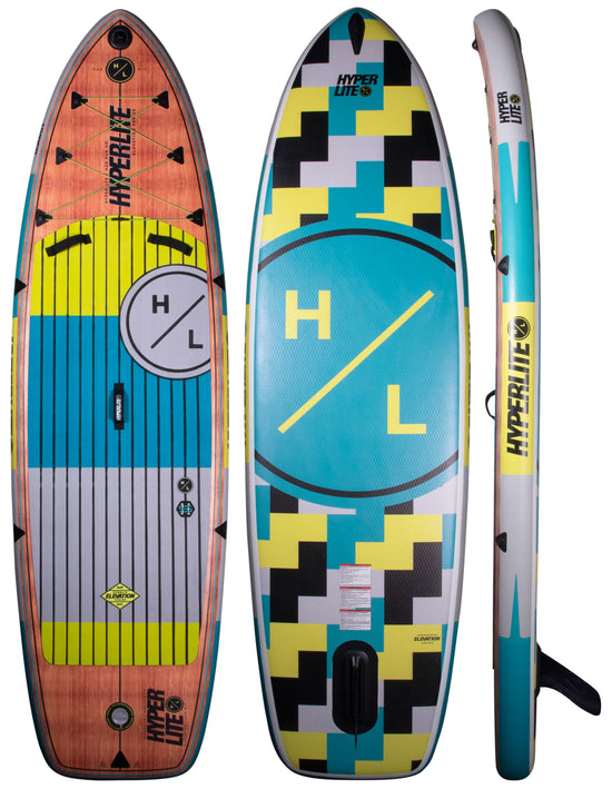 HYPERLITE ELEVATION - Inflatable 10’2” Stand-Up Paddleboard with Electric Pump